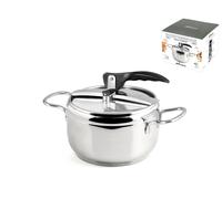 Pressure Cooker Stainless Steel Inoxpran 3.5 Liters Gray