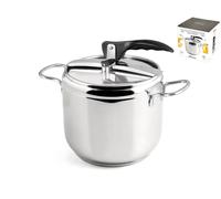 Pressure Cooker Stainless Steel Inoxpran 7 Liters Gray