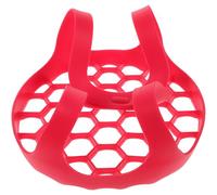 Pressure Cooker Winter with Handles Sling Steamer Rack Silicone Red | Food Grade Silicone, Interlock and Sling Design, Oven-safe Use, for Home Cooks and Kitchen Cooking