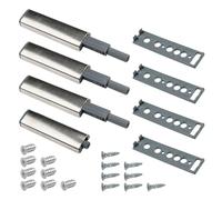 Pressure Door Opener Suitable as Replacement Part for IKEA UTRUSTA METOD Cabinet Push to Open Cabinet Door Damper (Pack of 4)