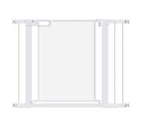 Pressure Fit Safety Gate for Doors, Dog Gate w/ Auto Close, 75-103 cm - White