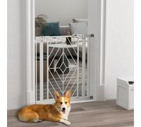 Pressure Fit Safety Gate w/ Auto Closing Door, Double Locking, Openings 74-80cm