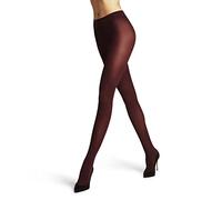 FALKE Women's Pure Matt 50 DEN W Ti Semi-Opaque Plain 1 Pair Tights, Red Barolo 8596, M