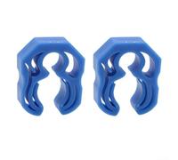Pressure Gauge Hose Clip Buckle for Diving with Quick Release Mechanism Suitable for 10 16mm Tube Attachment on (Bllue)