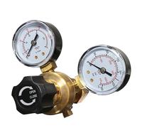 Pressure Gauge Pressure Regulator Reducer Argon CO2 Welding Twin Gauge Gas Bottle MIG TIG Welding Flow Meter Industrial Pressure Regulators
