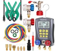 Pressure Gauge Refrigeration Digital Vacuum Pressure Manifold Tester Manifold Meter HVAC Temperature Tester Precision Instrument Tool