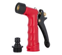 Pressure gun with brass nozzle and hose Kerbl Gilmour