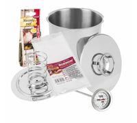 Pressure Ham Cooker 3kg inc Cooking bags 20 pcs Thermometer + Herbs FREE P&P UK