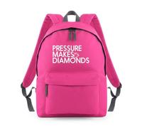 Pressure Makes Diamonds Backpack Rucksack 18L Bag - 42 x 31 x 21cm