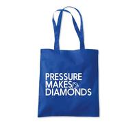 Pressure Makes Diamonds Tote Shopping Bag 10 Litres Capacity 42 x 38cm