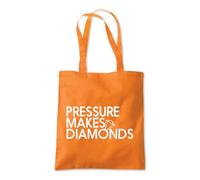 Pressure Makes Diamonds Tote Shopping Bag 10 Litres Capacity 42 x 38cm