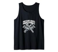 Pressure Makes Professionals Pipefitter Tank Top