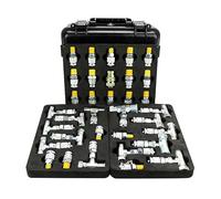 Pressure Measuring Tee Joint, Hydraulic Test Valve, Maintenance Pressure Gauge for Precision Measurement, Ideal for Beginners and Professionals