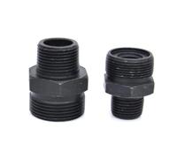 Pressure Oil Tubing Joints Carbon Steel Metric Thread M14 M16 M18 M20 to 1/8" 1/4" 3/8" 1/2" 3/4" 1" Hydraulic Fittings(M12X1.5,1")