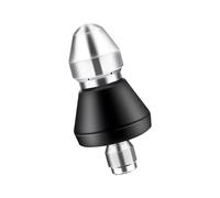 Pressure Pipe Washer Sewer Nozzle Washing Machine Drain Cleaning Home Dredging Cleaning Nozzle Accesories Stainless Steel Water Aircraft