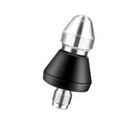 Pressure Pipe Washer Sewer Nozzle Washing Machine Drain Cleaning Home Dredging Cleaning Nozzle Accesories Stainless Steel Water Aircraft