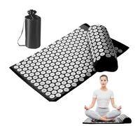 Pressure Point Massage Mat | Acupressures Mat and Pillow Set | Mediation Accessories for Home, Office Or Travel, Neck & Back Discomfort