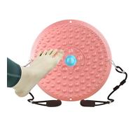 Pressure Point Mat | Portable 3D Anti-Fatigue Disc for Waist Twist with Rope | Foot Massage Tool, for Outdoor Running, Hiking, Apartment, Travel, Indoor, Sport Training