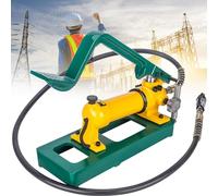 Pressure Portable Manual Hydraulic Pump Hydraulic Lifting Cylinder,Hydraulic Hand Pump,Alloy Single Acting Hydraulic Pump Hand Operated,for Machinery and Industry, JYLSSKUK