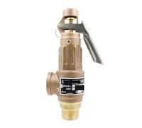 Pressure reducing Valve Brass Safety Valve DN15 DN20 Bronze Thread S10 S10L Safety Pressure Relief Valve Adjustable(13bar,DN15,S10L)