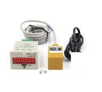 Pressure Regulator, 2pcs Pressure Switch, Counter Electronic Digital Display Automatic 220V Induction Industrial Punch Intelligent Point JDM11-6H 24V 12V,for Spray Gun(10mm(TL-N10))