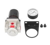 Pressure Regulator Aluminum Alloy 1/2 NPT Female Thread Air Pressure Control Valve with Gauge for Industrial Pneumatic Systems 1Mpa Max