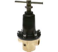 Pressure Regulator G1'' 6500 l/min 0.1-1.5bar/1-22psi Brass Gases Liquids
