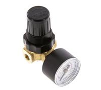 Pressure Regulator G1/8'' 330 l/min 0.1-3.0bar/1-44psi Air Water Brass Standard 0