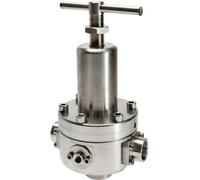 Pressure Regulator G1'' 8000 l/min 0.5-8.0bar/7-116psi Stainless Steel Aggressive Gasses