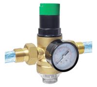 Pressure Regulator Water 3/4 Inch Pressure Regulator DN 20, Pressure Regulator Water, Brass Water Pressure Reducer Relief Valve for Regulating Water Pressure for Homes Buildings Factories