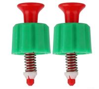 Pressure Relief Valve Set for Air Compressor Backpack Sprayers 3L 5L 8L Compatible, Two Pieces Featuring Shoulder Safety Valve Mechanism (Green)