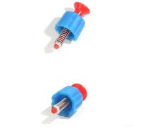 Pressure Relief Valve Set for Backpack Sprayers 2pcs for 3L/5L/8L, Made of PP (Blue)