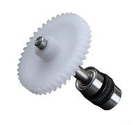 Pressure Roller Assembly for 3D Printer Direct Drive Gear, Active Extrusion Wheel Compatible with Filament Feeding Systems, 28x22mm, ABS + Metal