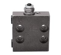Pressure Self Reducing Valve Block, Excavator Relief Valve Plate, Steel, PC200-6 Replacement - Durable Construction, High Accuracy Processing, Suitable for Equipment