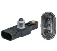 HELLA 6PP 009 403-251 Intake manifold pressure sensor