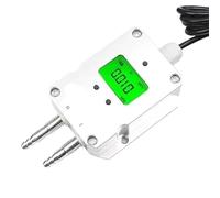 Pressure Sensor, Pressure Transmitters Digital Wind Differential Transmitter with LCD 4-20 MA Air and Gas Sensor,Accurate Readings(0-40KPA)