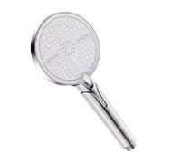 Pressure Shower Head - 11.02x5.12 Inch Handheld 5 Modes Showerhead for Strong Water Flow, Relaxing Bathing with Adjustable Spray, Bathroom Accessories for Home, Apartment, Hotel, Dorm
