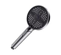 Pressure Shower Head - 11.02x5.12 Inch Handheld 5 Modes Showerhead for Strong Water Flow, Relaxing Bathing with Adjustable Spray, Bathroom Accessories for Home, Apartment, Hotel, Dorm