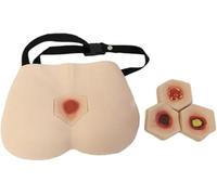 Pressure Sore Simulator Nursing Model, Decubitus Ulcer Training Model 4 Stages of Bedsores Pressure Sore, Wound Care Kit, for Medical Training Practice Model.