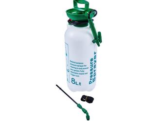 Pressure Sprayer 8L Pump Action Garden Wand Lance Spray Nozzle Carry Strap U2280