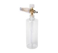 Pressure Sprayer Foam Generator with Adjustable Nozzle, Manual Snow Foam Lance for Car Detailing, Lawn Watering, and Home Cleaning