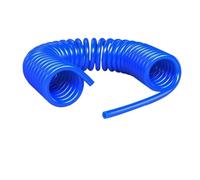 Pressure Spring Tube 3/6/9/12/15M Compressor Hose Spiral Pipe Pneumatic Polyurethane Telescopic Tool(10x6.5mm Blue,9 Meters)