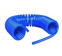 Pressure Spring Tube 3/6/9/12/15M Compressor Hose Spiral Pipe Pneumatic Polyurethane Telescopic Tool(8x5mm Blue,15 Meters)