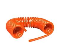 Pressure Spring Tube 3/6/9/12/15M Compressor Hose Spiral Pipe Pneumatic Polyurethane Telescopic Tool(8x5mm Orange,12 Meters)