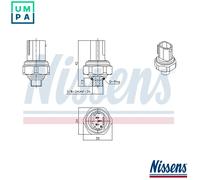 PRESSURE SWITCH AIR CONDITIONING 301070 FOR VW CRAFTER/30-50/Platform/Chassis