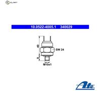 ATE 10.0522-4005.1 Brake pressure switch