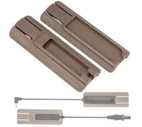 Pressure Switch Mount for PEQ 15 and Tactical Flashlight fits 20mm Picatinny Rail (Black, 1 Pack)(T,1 PACK)