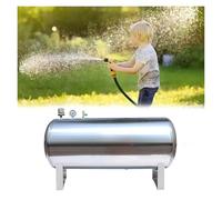 Pressure Tank,160L Heavy Duty Metal Water Pressure Tank, Pressurized Water Storage Solution for Indoor/Outdoor Use, Ideal for Residential and Park Applications - Complete Kit Included