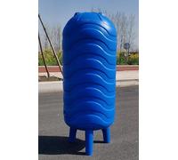 Pressure Tank for Well Pump, 26.4 Gal/100L Vertical Automatic Water Storage Tank with Fittings for Irrigation Booster Jet Pump