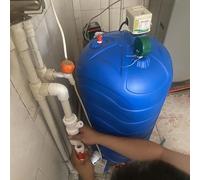 Pressure Tank,Pressure Tank for House Water System - 250L/66Gal Pressurized Storage with Gauge & Pressure Switch for Plumbing, Heating, and Cloudy Water Solutions - Temporary Well Tank (45x